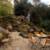 A natural setting for this multicolored Bluestone patio located near the beautiful water feature built by Nature's Technique on a hillside in Los Gatos.  
